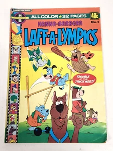 Classic Hanna Barbera Murray Comic-Scarce Vintage Issue # 1 Laff-A-Lympics - Picture 1 of 4