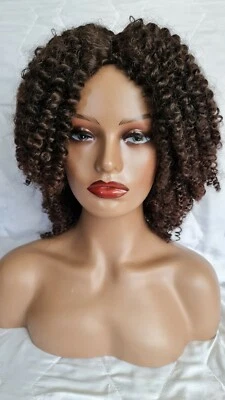 Synthetic Afro Kinky Curly Wig good quality Synthetic  - Image 1 of 3