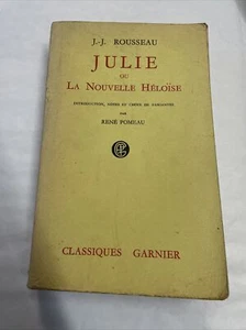 Julie ou la nouvelle Héloïse J.j rousseau Paperback - Picture 1 of 7