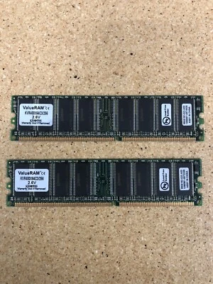 Kingston ValueRAM KVR400X72C3A/256 256MB PC3200 400MHz 184 Pins RAM Memory - Image 1 of 2