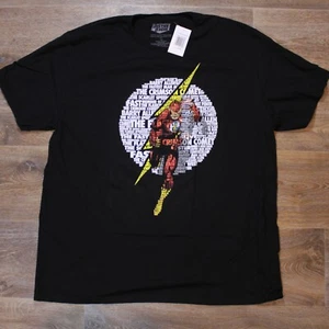 Camiseta Justice League The Flash 'Nombres' Hombre - XXL Nueva Con Etiquetas - Imagen 1 de 5