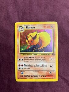 Scyther Flareon 1999 Pokemon Jungle Rare cards you Choose Jolteon Vaporeon