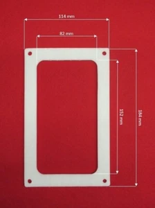 DICHTUNG Pelletofen Revisionsklappe CADEL FREEPOINT PEGASO 4D180201020 A - Bild 1 von 1