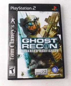 Tom Clancy's Ghost Recon Advanced Warfighter PS2 Sony PlayStation 2 CIB completo - Foto 1 di 4