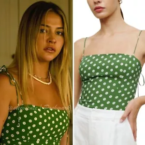 Reformation Floral Meyer Top in Hannah US4 UK8 ASO Sarah Cameron - Picture 1 of 14