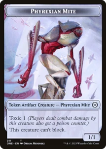 x1 Phyrexian Mite ONE MTG 11/14 TOKEN M/NM 1x - Bild 1 von 1
