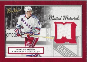 2005-06 Beehive Matted Materials #MMMH Marcel Hossa Jersey - NM-MT