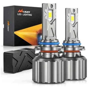 Nilight 9006/HB4 LED Headlight Bulbs FS1 Series | 2 BULBS - Picture 1 of 7