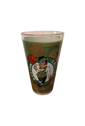 Boston Celtics 16 Oz Pint Glass Tumbler Cover