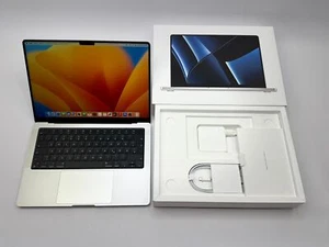 Apple MacBook Pro 14“ M2 PRO 10C CPU 16C GPU 512 GB SSD 16 GB Ram 2023 SILBER - Bild 1 von 10