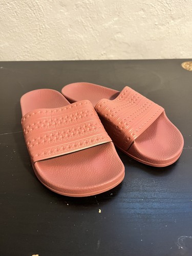 Adidas Adilette scivoli donna ragazza rosa polvere rosa cenere CQ2236 taglia 4 tinta unita