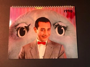 Pee Wee Herman Calendar - 1990 - Gently used - Picture 1 of 15