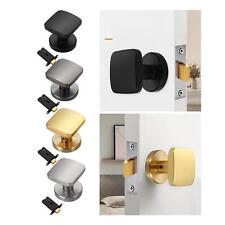 Invisible Door Lock Single Side Zinc Alloy Hardware for Bathroom Home Decor