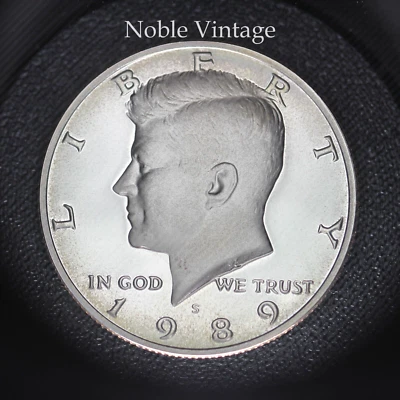 1989 S Proof Kennedy Half Dollar - From a Clad Proof Set - Image 1 of 2