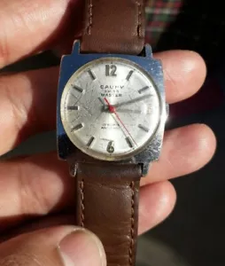 VINTAGE CAUNY SWISS MASTER 17 RUBIS ANTICHOC 11/18/1976 - Picture 1 of 11
