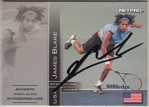 2003 NETPRO COURT AUTHENTIC AUTO #7C: JAMES BLAKE #443/500 AUTOGRAPH ATP #4 RANK - Bild 1 von 1