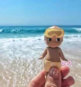 Sonny Angel Summer Vacation Series 2017 Yellow Swimwear Mini Figure Toy - Picture 1 of 1