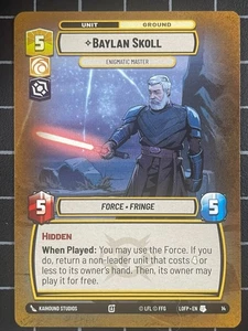 Star Wars Unlimited - Baylan Skoll Promo 14 - Bild 1 von 1