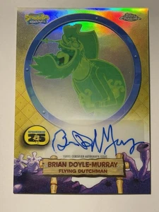 Bob Esponja Topps 2025 cromado #SA-FD Brian Doyle-Murray - Flying Dutchman automático - Imagen 1 de 2