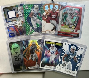 2020 Jonathan Taylor Rookie LOT 8 Cards Prizms, Patch, Inserts RC Colts - Bild 1 von 17