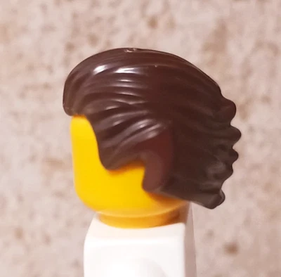 Nuevo LEGO Elfo Cabello Orejas Marrón Darl Brown Elves Unisex Hombre Mujer Corto Espalda Cola Foto 1 de 3