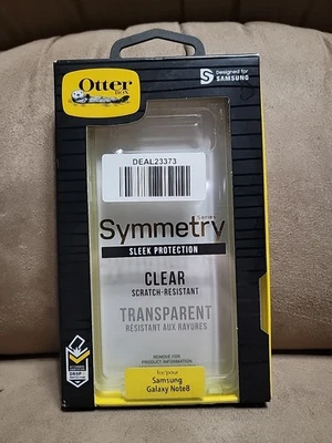 Otterbox SYMMETRY Drop Protection Case for Samsung Galaxy Note 8**CLEAR* 🇺🇸  - Image 1 of 2