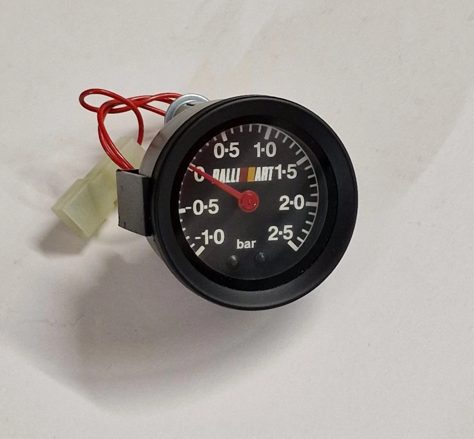 Genuine Ralliart Boost Gauge, Turbo Pressure Mitsubishi - Image 1 of 1
