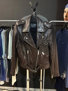 Damen Allsaints Lederjacke Gr:M - Bild 1 von 10