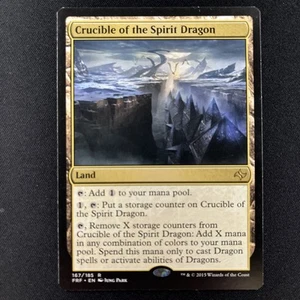 MTG - Crucible of the Spirit Dragon - Fate Reforged - LP, English Magic FLAT RAT - Picture 1 of 2
