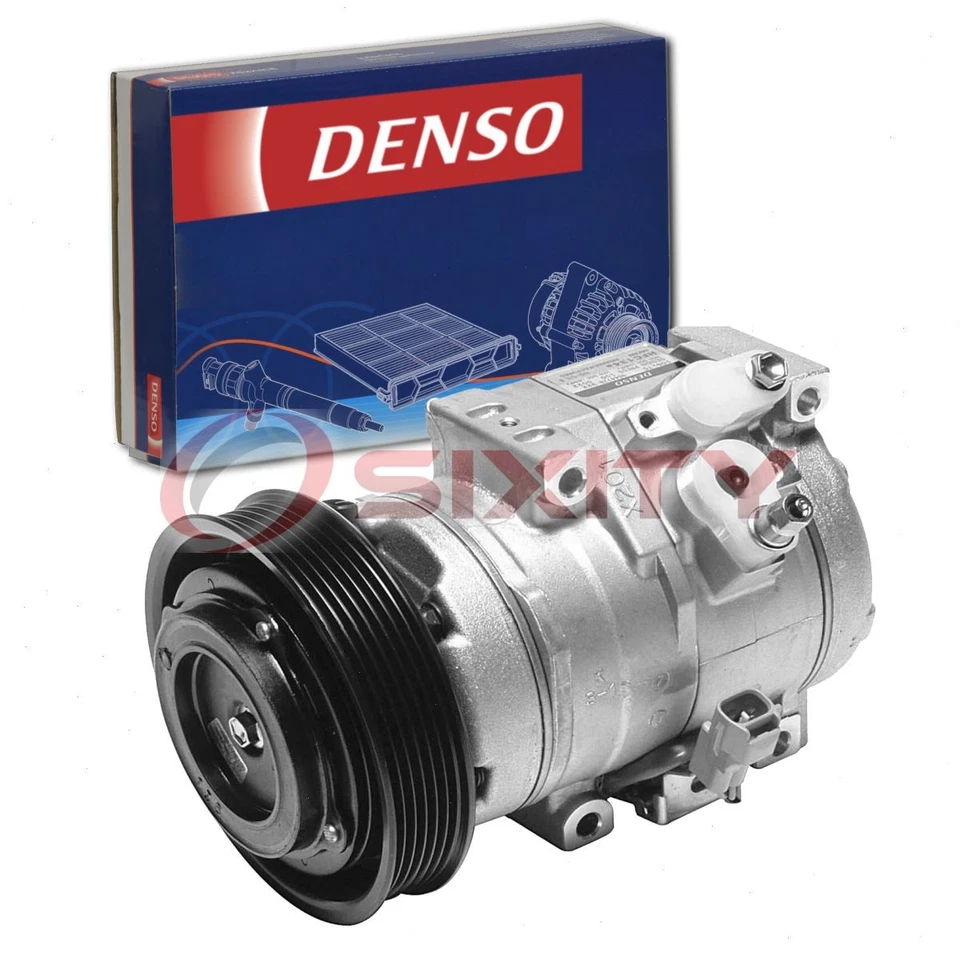 Compressor CA Denso para 2004-2006 Lexus RX330 aquecimento ar condicionado ventilação fv - Imagem 1 de 4