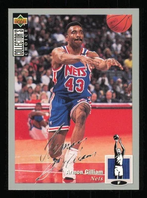 1994-95 UD Choice Silver Signature #243 Armon Gilliam  Basketball NETS NM - Image 1 of 3