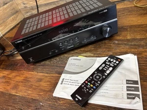 Yamaha RX-V383 5.1 Channel 4K Ultra HD AV Bluetooth Home Theater Stereo GREAT CO - Picture 1 of 12