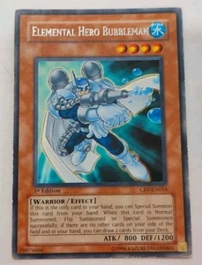 Elemental Hero Bubbleman (UTR) CRV-EN014 Cybernetic Revolution-1st Edition... - Picture 1 of 3