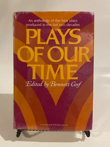 58-Year-Old Book: Plays of Our Time Edited by Bennett Cerf c. 1967 - Picture 1 of 4