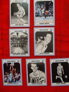1989- 1990 Collegiate Collection North Carolina Tar Heels - 14 Karten Lot - Bild 1 von 6