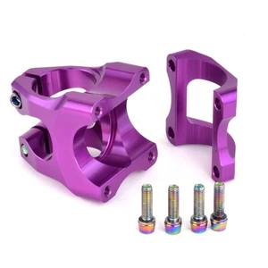 Ultralight Alloy Bicycle Short Stem 31.8x35mm MTB Mountain Bike Handlebar Stems - Picture 1 of 36