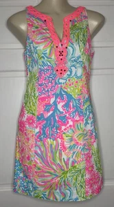 Lilly Pulitzer Ryder Etuikleid Gr. 2 Liebhaber koralle gefüttert - Bild 1 von 10