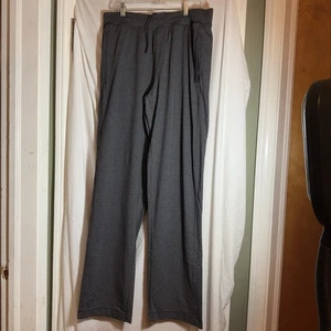 Pantalones deportivos Lululemon para hombre grandes 34x36 grises rendimiento atletismo bolsillo elástico - Imagen 1 de 6