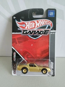 Hot Wheels Garage GM #02/22 Hot Bird in Gold with Real Riders - Picture 1 of 6