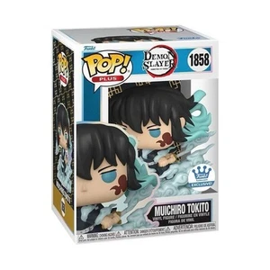 Funko Pop! Plus Demon Slayer Muichiro Tokito Shop Exclusive #1858 w/ Protector - Picture 1 of 2