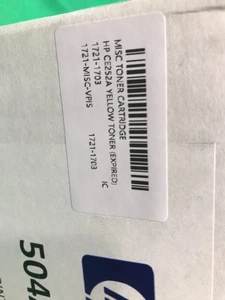 NEU HP CE252A Gelb 504a Tonerkassette Original VERSIEGELTE VERPACKUNG - Bild 1 von 4