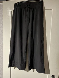 Albion Wide Leg Cropped Hose Gr. XL schwarz Freizeit bequem - Bild 1 von 4