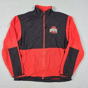 Vintage Logo Athletic Men's Ohio State Buckeyes Fleece Jacket Size XL Denali  - Picture 1 of 11