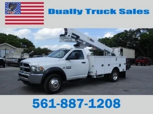 2014 DODGE RAM 5500 4X4 DIESEL BUCKET BOOM TRUCK - Picture 1 of 40