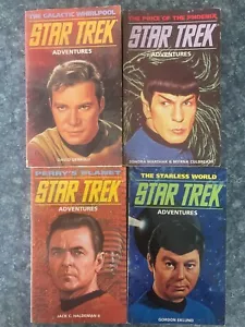 4 Vintage Star Trek Books - Galactic Worldpool - Perry's Planet - Starless World - Picture 1 of 1