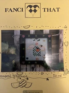 Fancy That Wonderful Watermelon No 116 cross stitch pattern - Picture 1 of 1