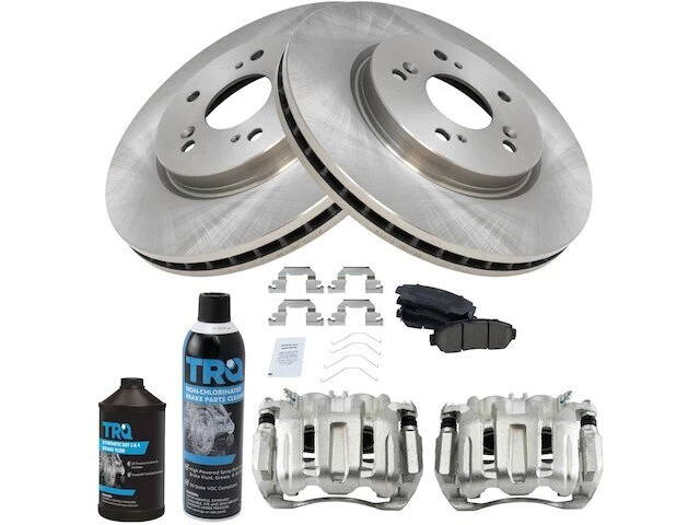 18FB75Q Front Brake Pad Rotor and Caliper Set Fits 2011 Honda Accord Crosstour - Image 1 of 1