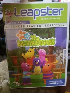 LEAPFROG LEAPSTER 2 THE BACKYARDIGANS LEARNING GAME CARTRIDGE 4-6 YEARS - Picture 1 of 4