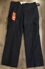 Men's Dickies Cargo Navy Pants Regular Fit Work Pants Uniform Straight Leg 38x30