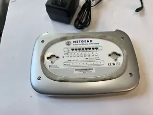 Netgear ProSafe FS608 8 Port 10/100 Fast Ethernet Network Switch w/ AC Adapter - Picture 1 of 3